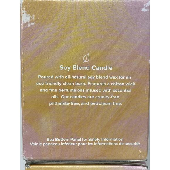 Lot of 2 LASTING SMILES SEA SALT & CITRUS AROMATHERAPY CANDLE 6.87 FL OZ. NIB - Picture 6 of 6